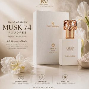 Swiss Arabian Musk 74 Poudrée – Extrait de Parfum